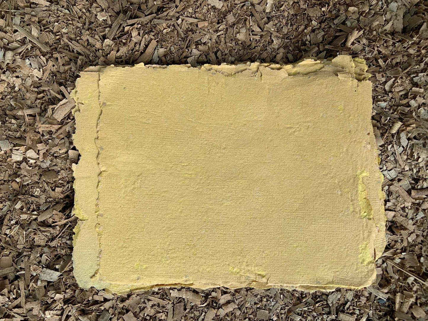 handmade paper sheets - हल्दी